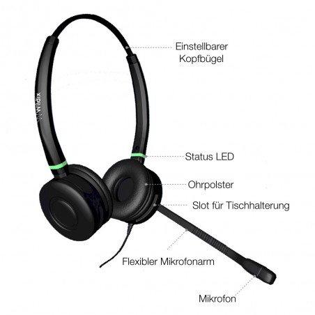 DuoLED Headset Wildix DuoLED Headset Wildix