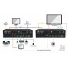 HDMI und USB 2.0 über ein CAT Kabel